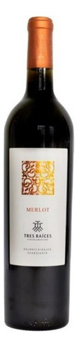 Vino Tinto Tres Raices Merlot 750 Ml