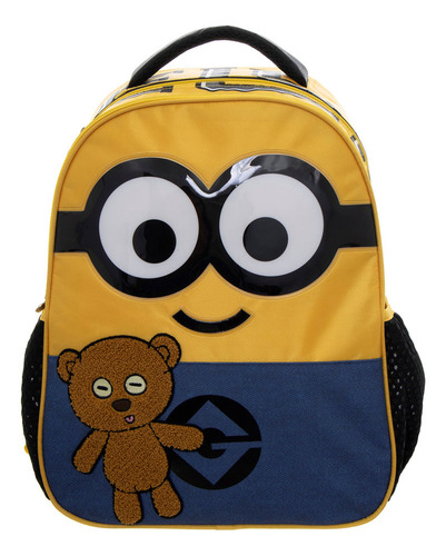 Mochila Primaria Infantil Minions (bob 20l Amarillo) Amarillo Minions