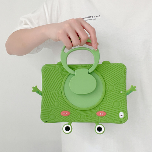 Funda Giratoria De Silicona Con Soporte For Huawei Matepad