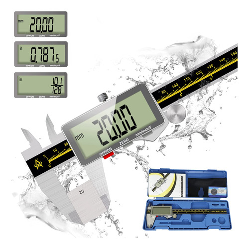 Acemeter - Calibre Digital, Herramienta De Medicion Vernier