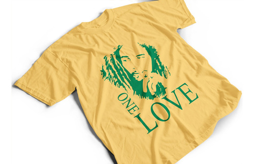 Camiseta Algodón Para Adulto Con Estampado De Bob Marley