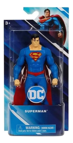 Superman Figura Articulada 15cm Original Dc 67803