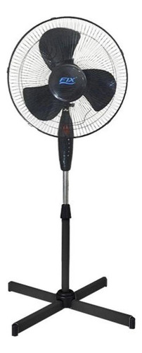 Ventilador De Pedestal 40cm 45w 127v Black Silencioso