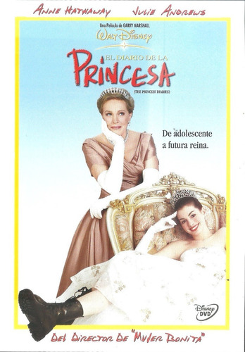 El Diario De La Princesa | Dvd Anne Hathaway Película Nueva