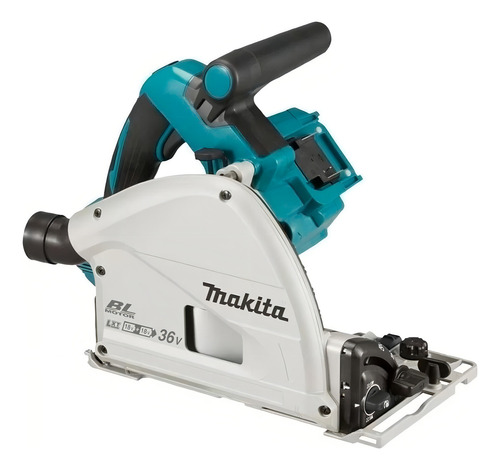 Sierra circular eléctrica inalámbrica Makita Professional DSP600Z 165mm turquesa