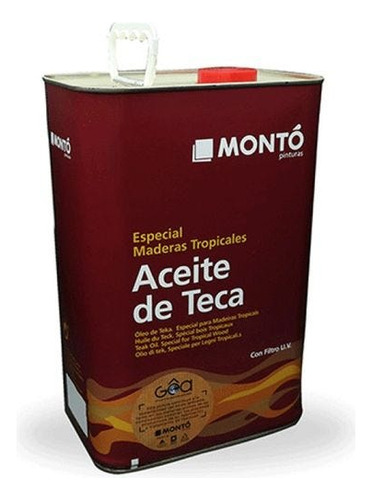 Aceite De Teca Miel De 5 Litros Monto