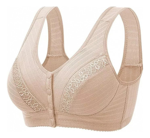 Pack De 3 Sujetadores Con Cierre Frontal Para Mujer, Cómodos