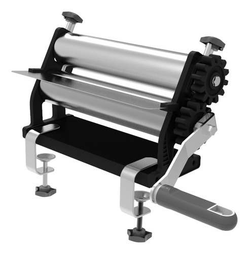 Cilindro Laminador De Massas Manual Sova Master Cromado 40cm