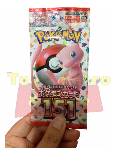 Pokemo Card Pokemon Tcg 151 5 Piezas