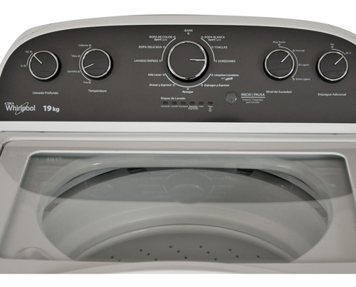 Imagen 5 de 5 de Lavadora Whirlpool 19kg Americana Clasica C Superior Garanti