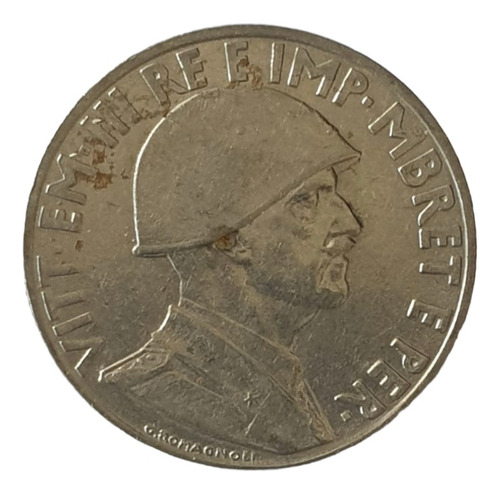 Monedas Mundiales : Albania  1 Leke  1939 R 