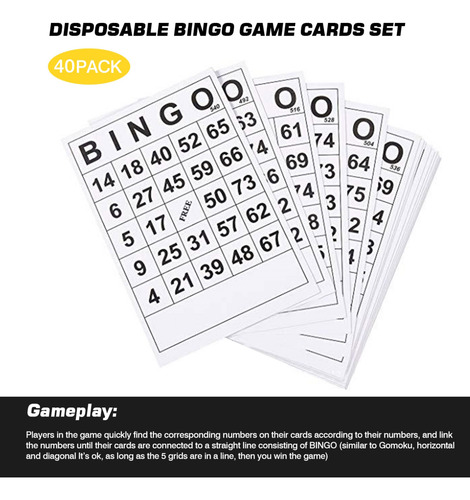 Juego De Mesa Familiar Para Hacer TĂș Mismo, Bingo De Madera