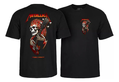 Powell Peralta Metallica  Remera 