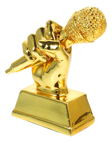 Trofeo Music Award Microphone Trophy Mini