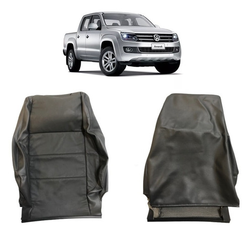 Revestimento Capa Banco De Couro Encosto Vw Amarok 2h0881805