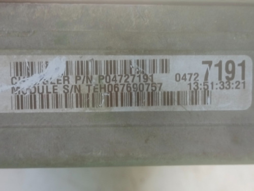 Computadora Motor Caravan Voyager 96. #317-23