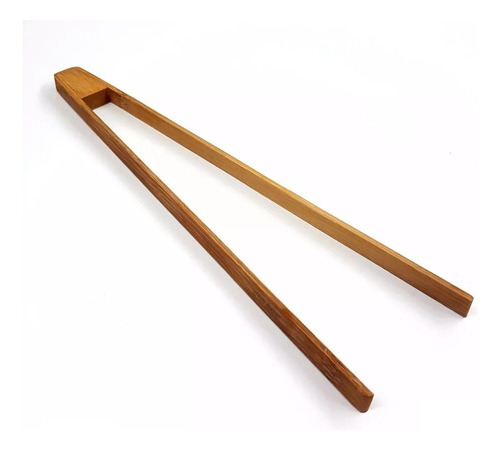 Pinza Bamboo 100% Bambú 30cm Color Marrón