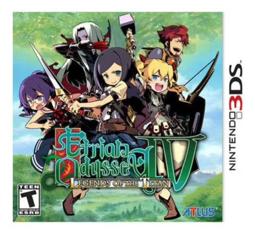 Etrian Odyssey Iv Legends Of The Titan - 3ds Físico - Juppon