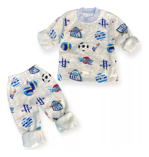 Pack 3 Pijamas Conjunto Niño Polar Pantalón + Polerón