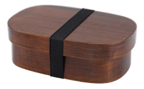 Fiambrera Japonesa De Madera Lunch Box Caja Comida Picnic