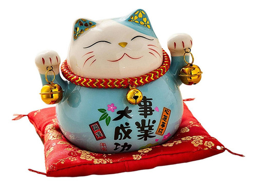 Chino Buena Suerte Gato Hucha Feng Shui Kawaii Estatuilla De