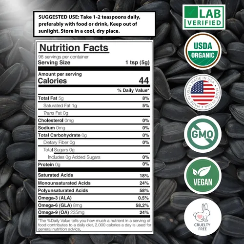Aceite De Semilla De Comino Negro Premium Certificado 100% U