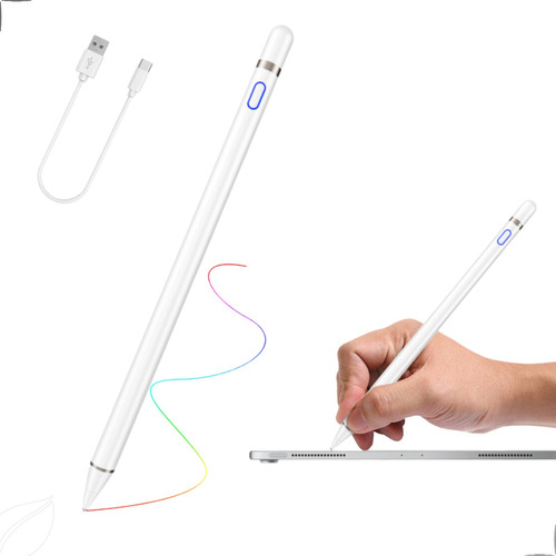 Caneta Pencil Stylus Compatível iPad Geração E Smatphones