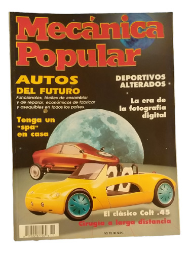 Revista Mecánica Popular 48-11 Autos Del Futuro 1993