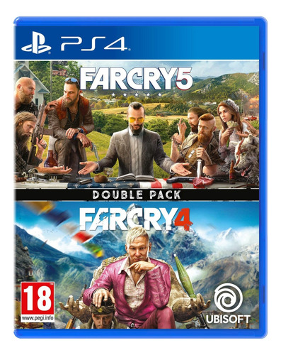 Farcry 4 + Farcry 5 Double Pack (ps4)