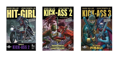 Kick-ass - Mark Millar - J. Romita Jr. - Ovni Press (x 3)