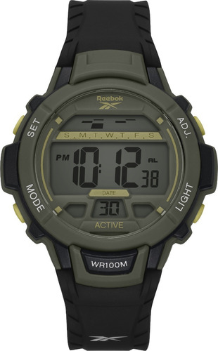 Reloj Reebok Crunches Digital Rv-cru-l9-pbpb-wg Tienda Ofic