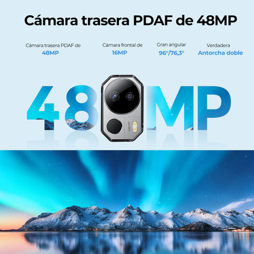 Tablet Fossibot Dt1 10,4 pulgadas Robusta De 11000 mAh 16 (8+8) GB+256 GB