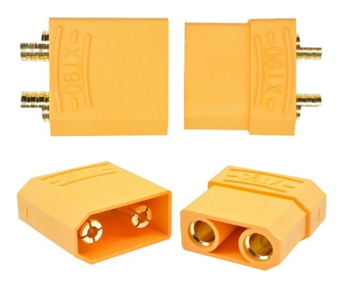 Pack Conector Macho Y Hembra Xt90 Conectores