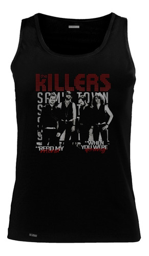 Camiseta Esqueleto The Killers Banda Rock Integrantes Sbo