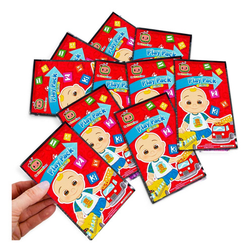 Set De Minifiesta Favores De Cocomelon Para Niños, Paquete C