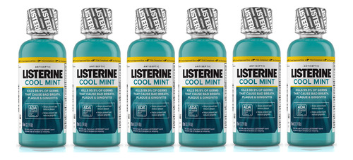Listerine Cool Mint - Enjuague Bucal Antisptico Para Mal Ali