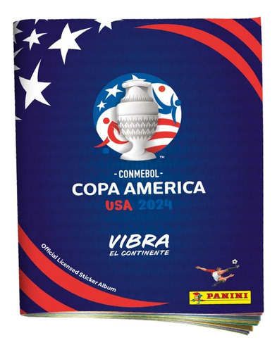 Álbum  Figuritas  50 A Pegar Copa America Usa 2024
