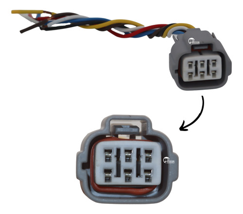 Plug Conector P/ Sensor Flauta Common Rail Hilux 3.0 Sw4