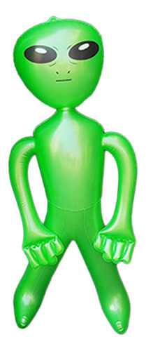 Figuras Alienígenas Inflables, Accesorios, Juguete Verde S