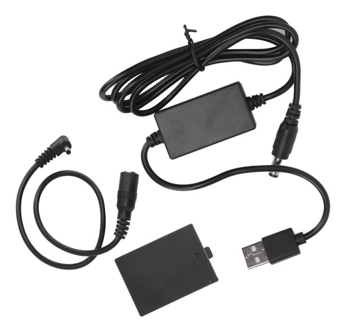 Adaptador De Corriente Acoplador Usb A E10 De Batería Fictic