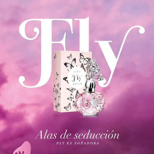 Perfume Fly De Violetta Con Dije