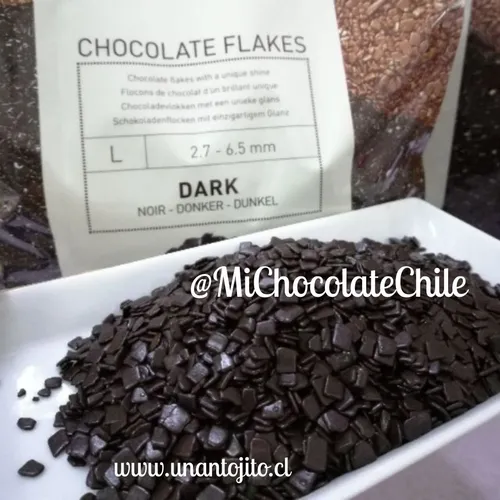 Flakes De Chocolate Callebaut Semi Amargo 1 Kg.