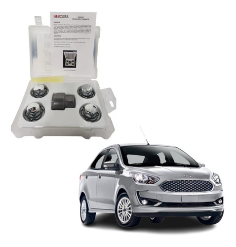 Mcgard - Birlos Seguridad Ford Figo - Full! Gorilla