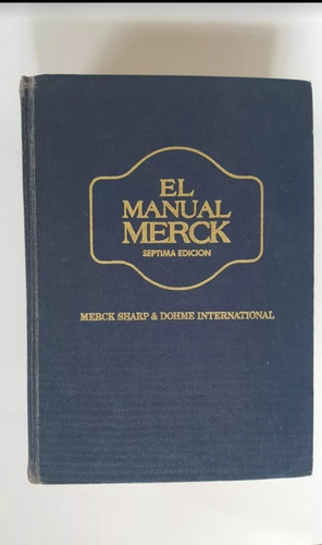 Libro Medicina El Manual Merck De Diagnóstico Y Terapéutica