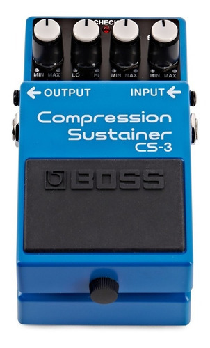 Imagen 5 de 8 de Pedal Compresor Sustainer Boss Cs-3 Cs3