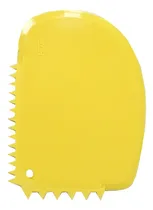 Comprar Cornet Plastico Curvo Dentado 12x9cm Espatula Corta Masa Alz