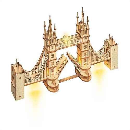 Puzle 3D de madera Bridge England, 113 unidades Pasatiempo