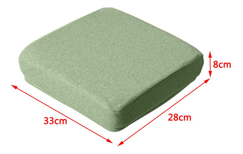 Taburete De Tocador Elástico Funda De Asiento Funda Verde A