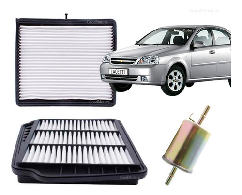 Kit Filtros Aire/polen/benc Chevrolet Optra 1.8 2004 2011