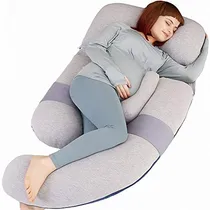 Comprar Moon Pine Almohada De Embarazo De 60 Pulgadas, Almohada De M
